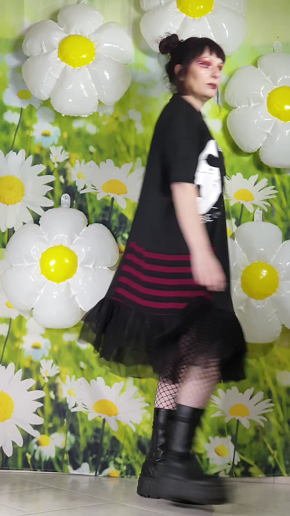 Miniature : Robe "Glam Goth Sandwich"