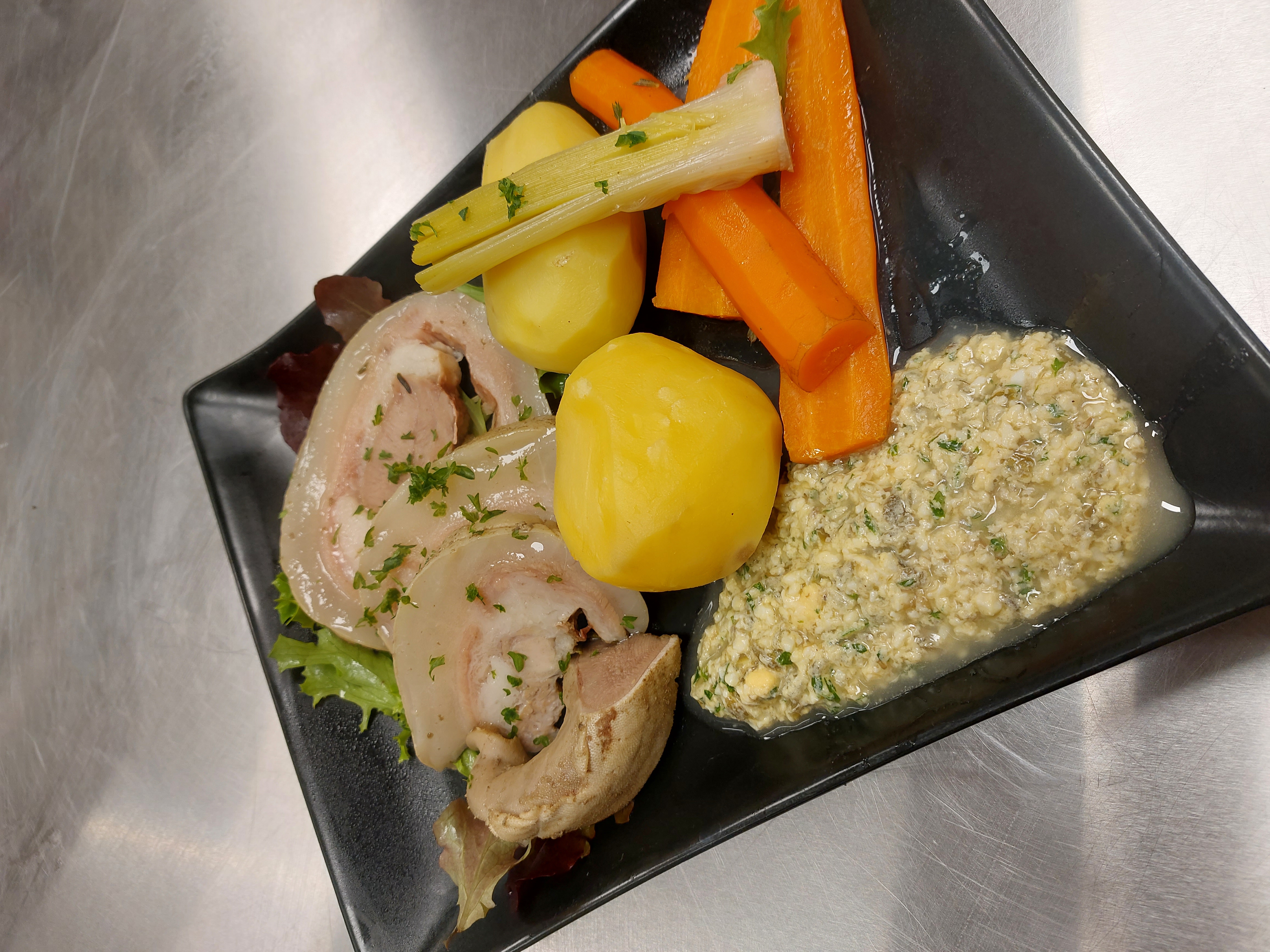 Arranged Food and Objects