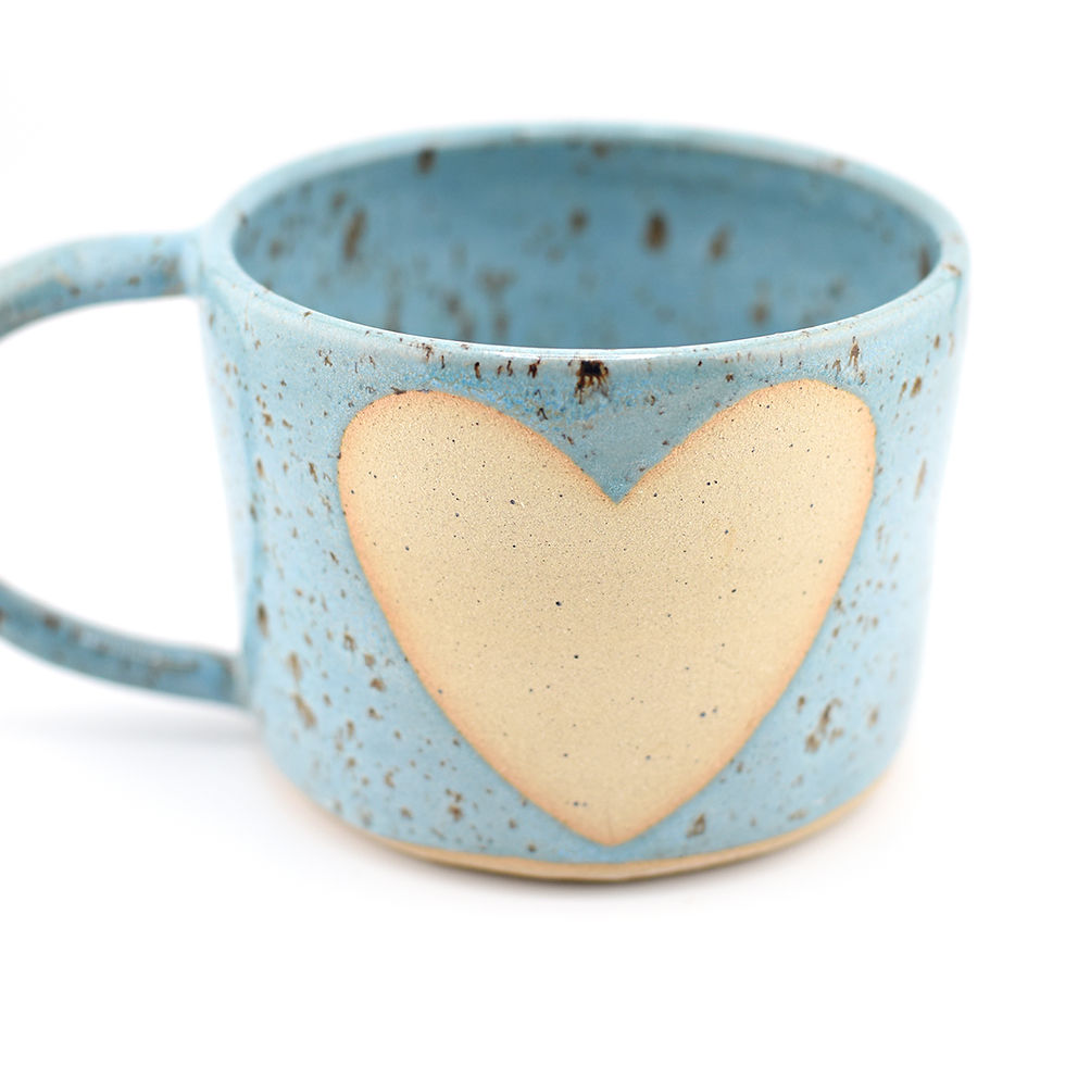 Thumbnail: color burst heart mug