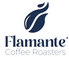 Logotipo flamante coffe roasters