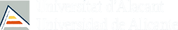 Logotipo universidad de alicante