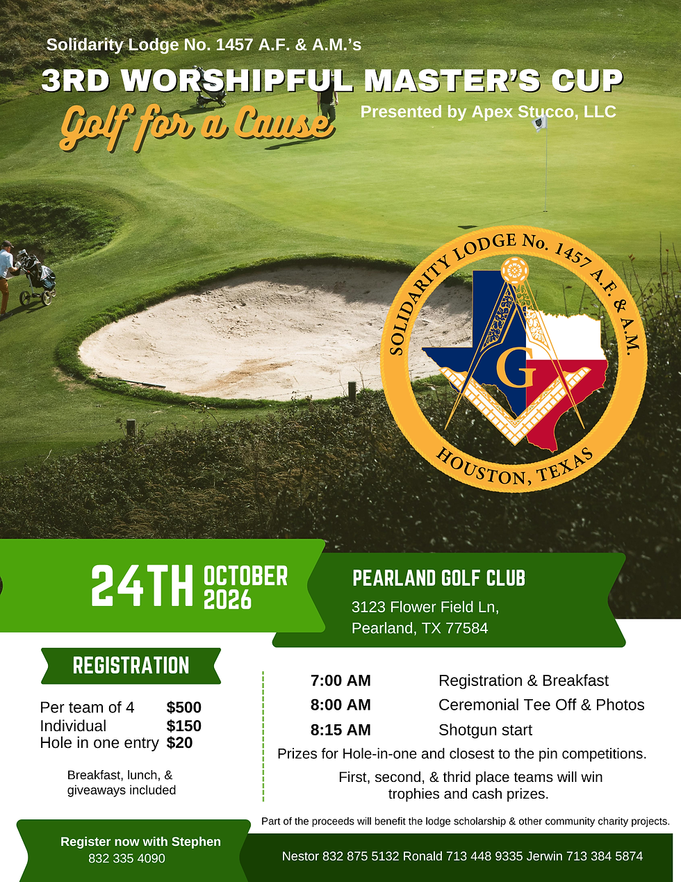 White & Green Modern Golf Tournament Flyer.png