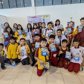 Sendas de Vida School at the 2025 International Book Fair: An Encounter with Culture and Imagination