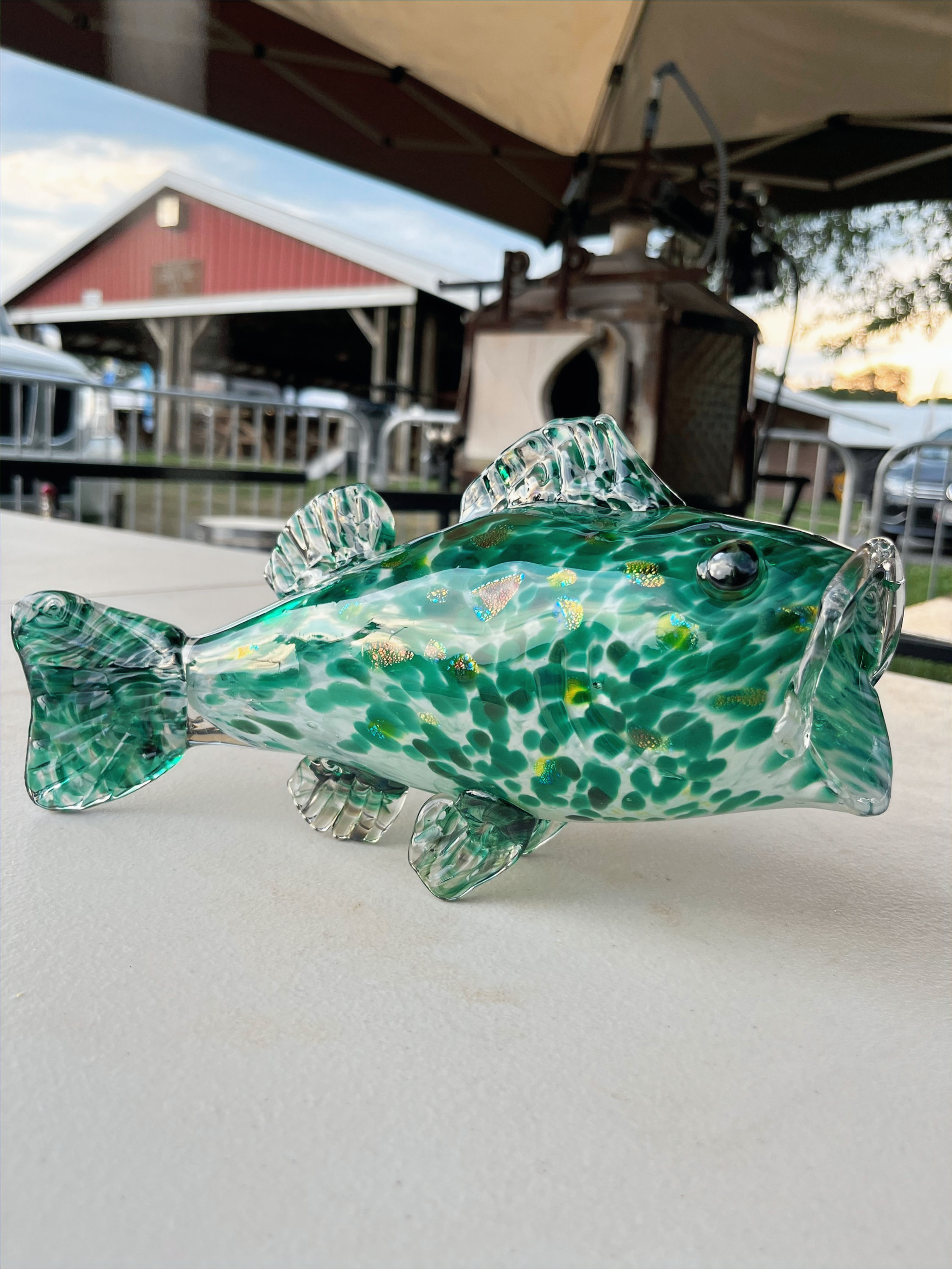 Handblown Glass Bass