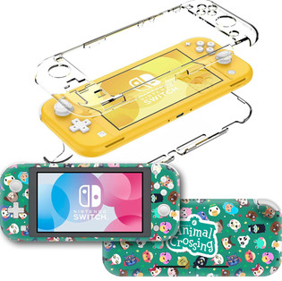 Animal Crossing Sticker Decal & Clear Case for Nintendo Switch Lite