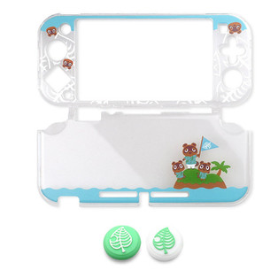 Animal Crossing Case & Thumb Grip Caps Setfor Nintendo Switch Lite