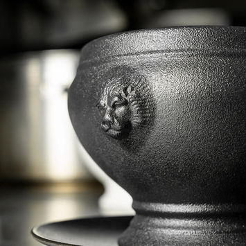 Revol lion head soup bowl from their French Classics Collection