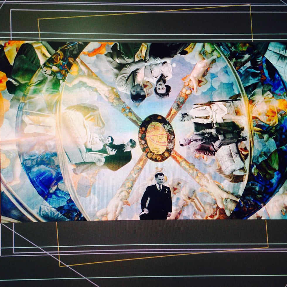 Rockhampton Theatre 50th anniversary projections