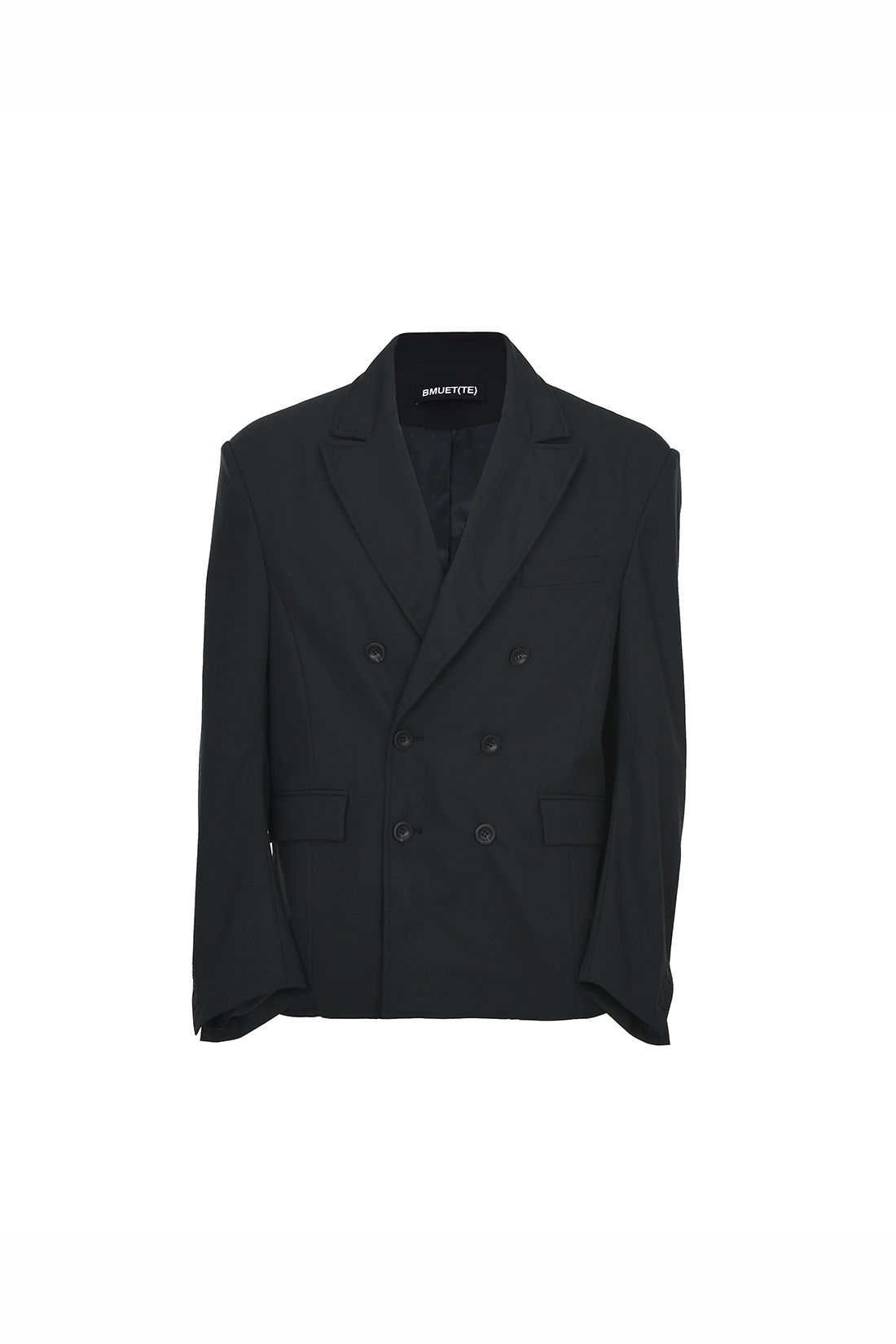Wire Collar Double Wool Jacket