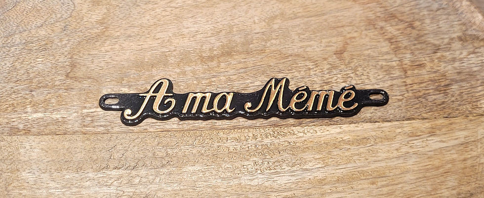 Miniature : Inter " A mon / A mes / A ma "