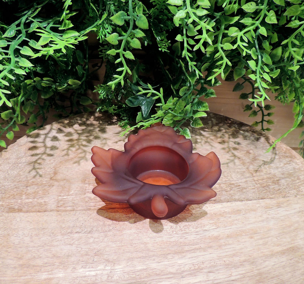 Miniature : Bougeoir Feuille d'érable