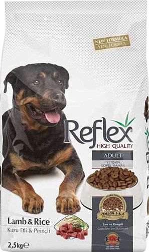 Reflex Kuzulu Pirinçli 3 kg Yetişkin Köpek Maması