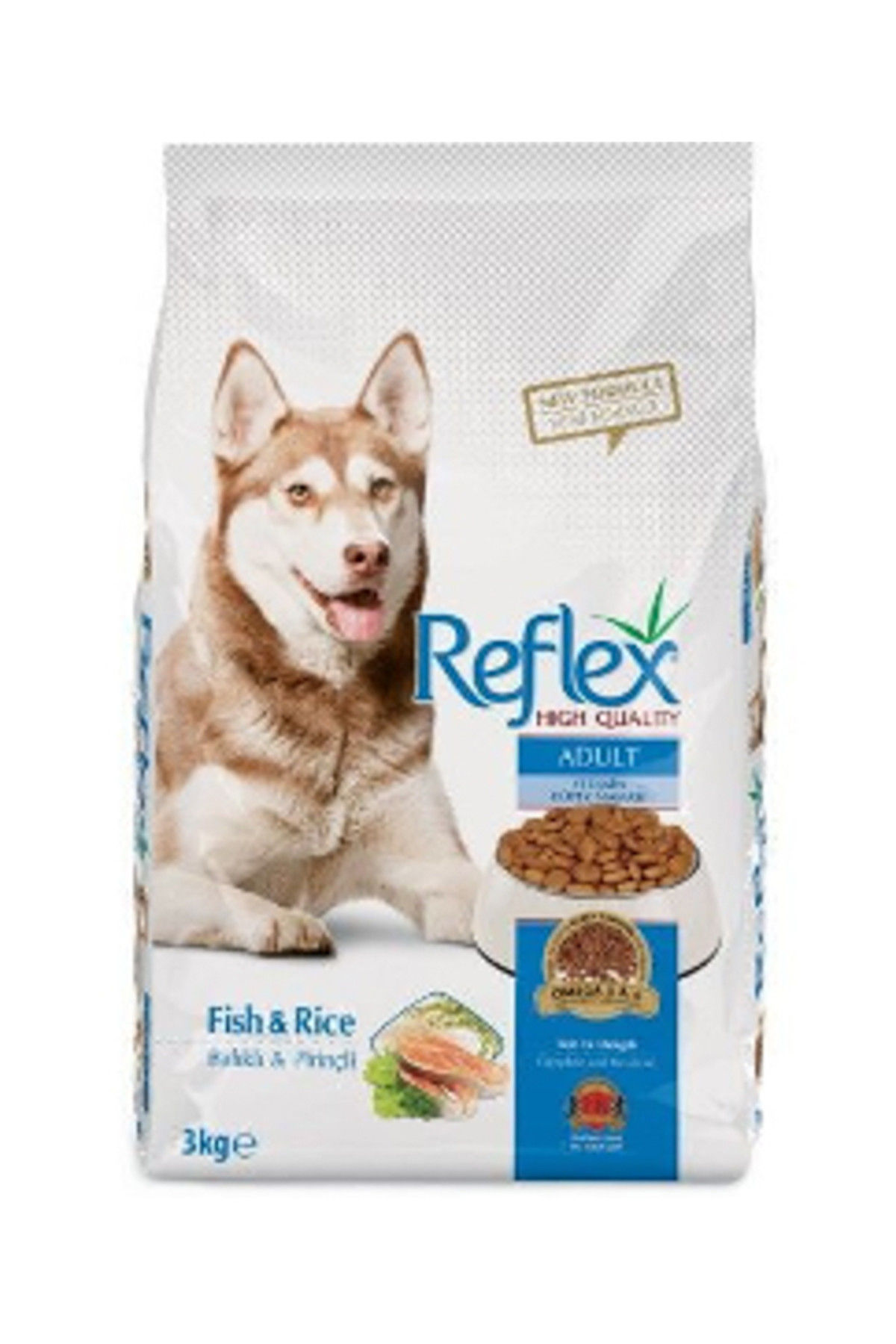 Reflex
Balıklı ve Pirinçli Yetişkin Köpek Maması 3 kg