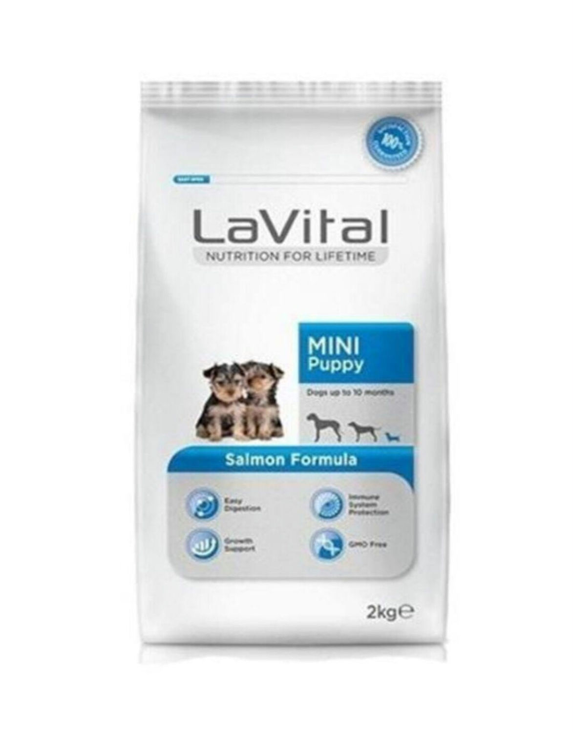 La Vital Dog Mini Puppy Salmon Somonlu Yavru Köpek Maması 2 Kg