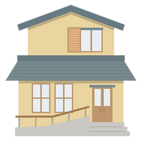 バリアフリーの住宅