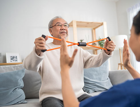 自宅でのリハビリ訓練