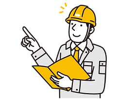 点検する作業員