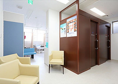 石黒クリニック検査待合室