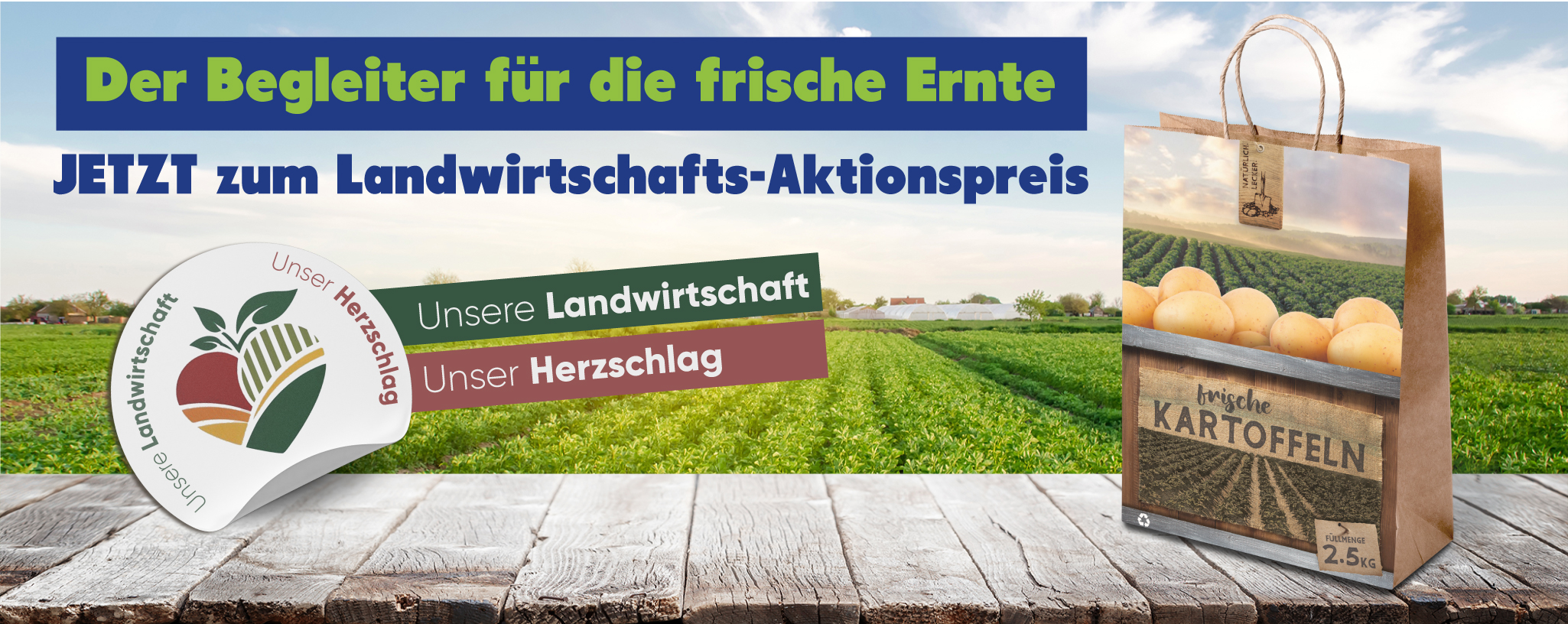 250 Papiertragetaschen Kartoffelmotiv – Kraftpapier 90g/m², 22+10x31 Cm Für 2,5 Kg – Inkl. Verpackungslizenz