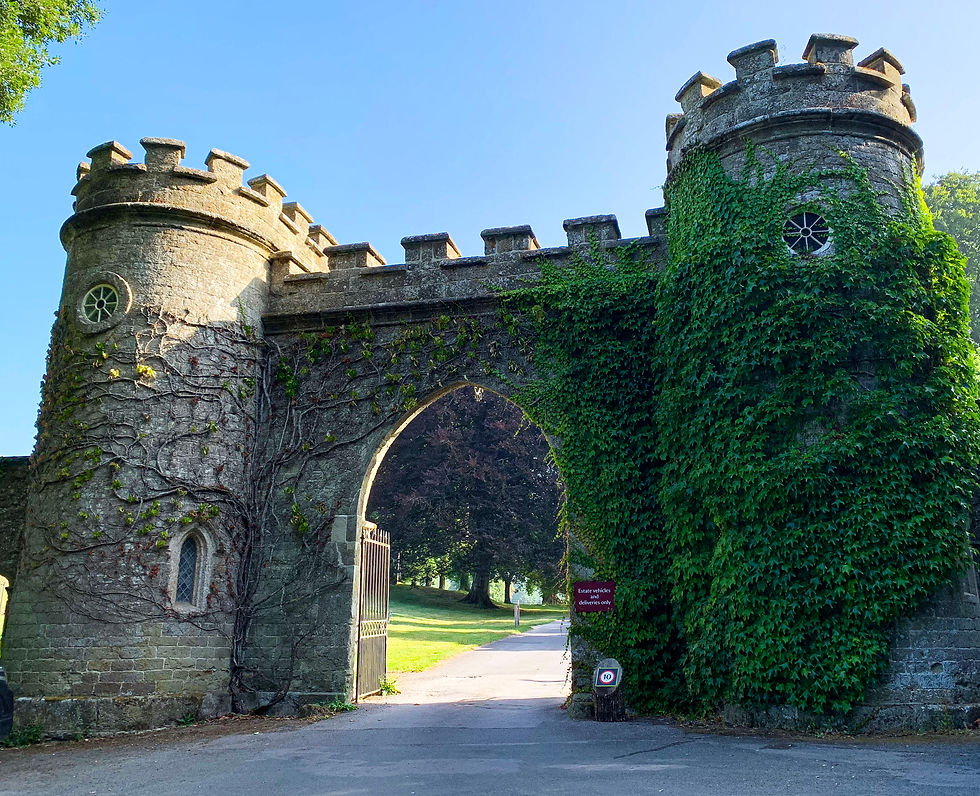 The Impressive Gatehouse at Stourhead