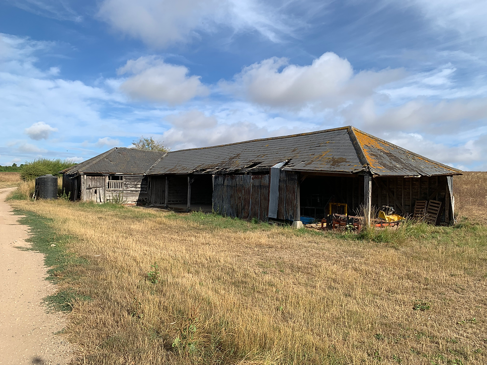 A barn, Durnford parish