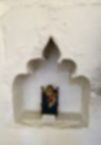 The little area to "Our Lady of Walsingham"