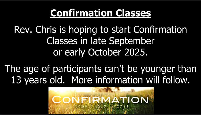 Confirmation