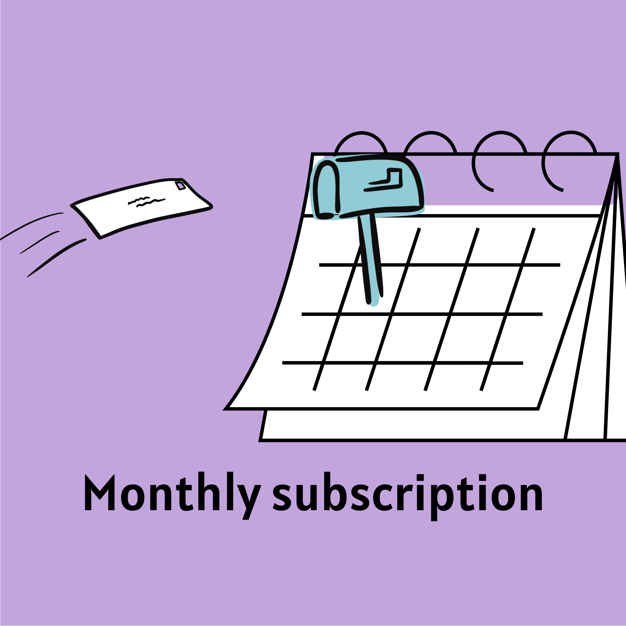 Letter Letters (monthly subscription)