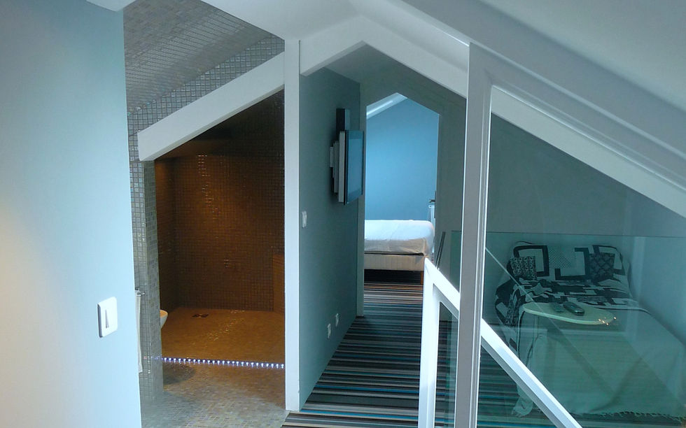 combles aménagée dans une maison