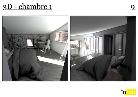 chambre enfant personnalisée 3 avec terrasse extérieure
