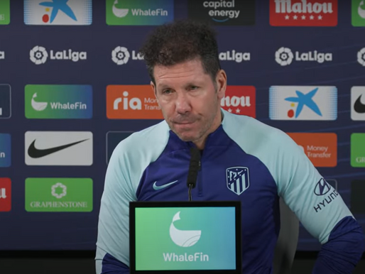 Simeone: "Posiblemente, el que no está dando lo que hay que dar, es el entrenador"