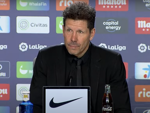 Simeone: “La gente ha estado mucho más cerca que en otros partidos”