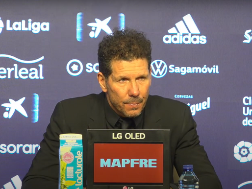 Simeone analizó la victoria contra el CA Osasuna