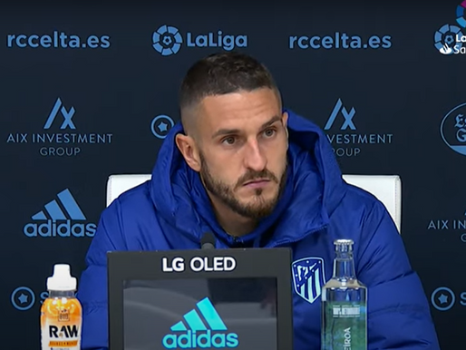 Simeone y Koke analizan la victoria contra el RC Celta