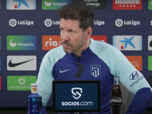 Simeone: “Encontrar la regularidad es la parte más difícil de este juego”