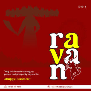 Dussehra Festival Special – Free Editable CDR Files | Dussehra Free CDR File Download