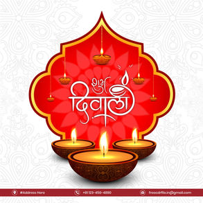 Free Diwali Wishes Post Design | TemplatesDownload Free High-Quality | Happy Diwali CDR Files | Creative Diwali Poster Design