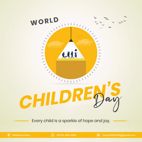 Free CDR File Download for Children’s Day Design 2025 | Editable Bal Diwas Poster | Children’s Day 2025 Design CDR File Free Download | Happy Bal Diwas Template | 14 November Children’s Day CDR File