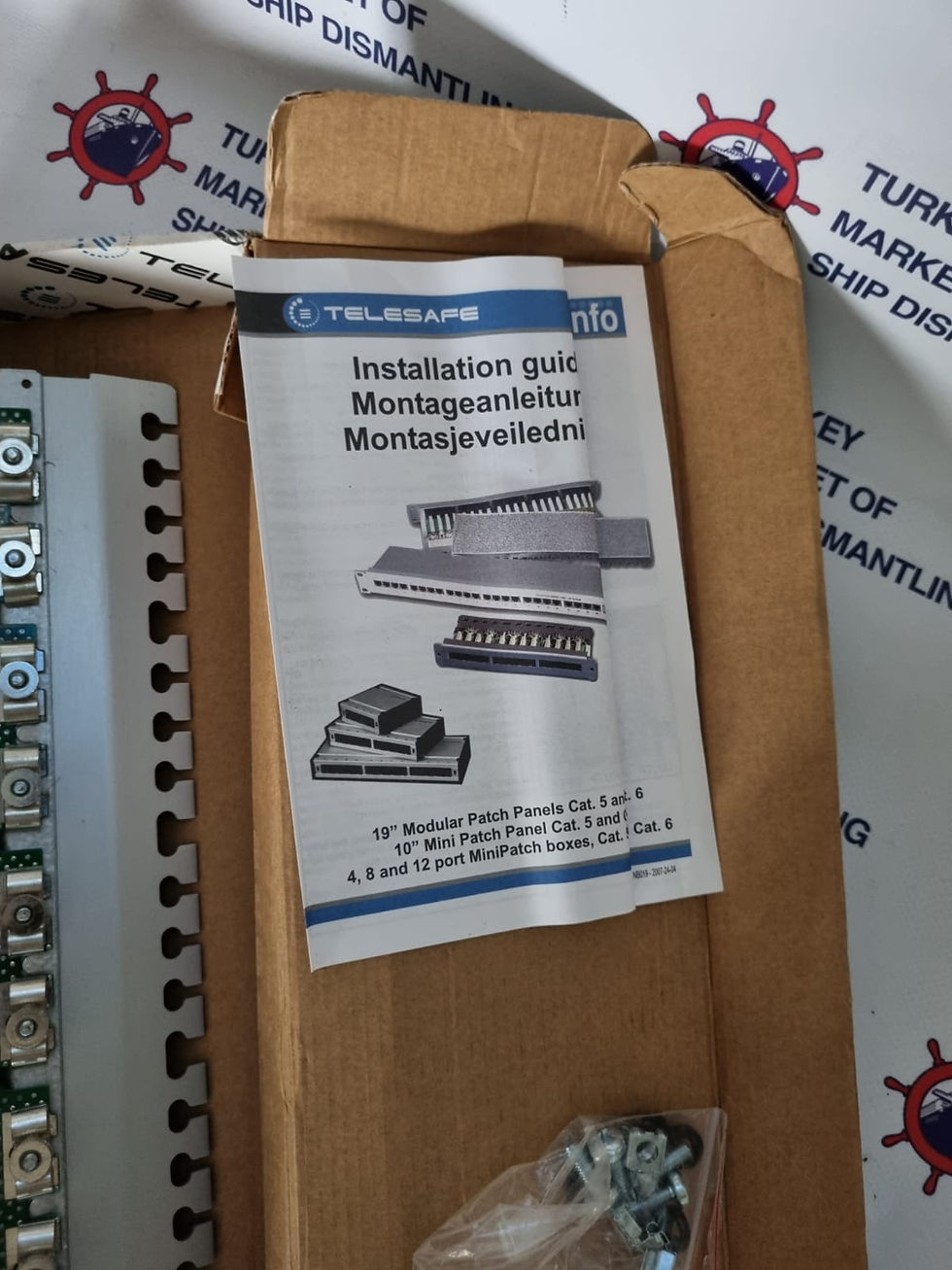 Thumbnail: TELESAFE CAT.6 MINI PATCH BOX 4 PORT