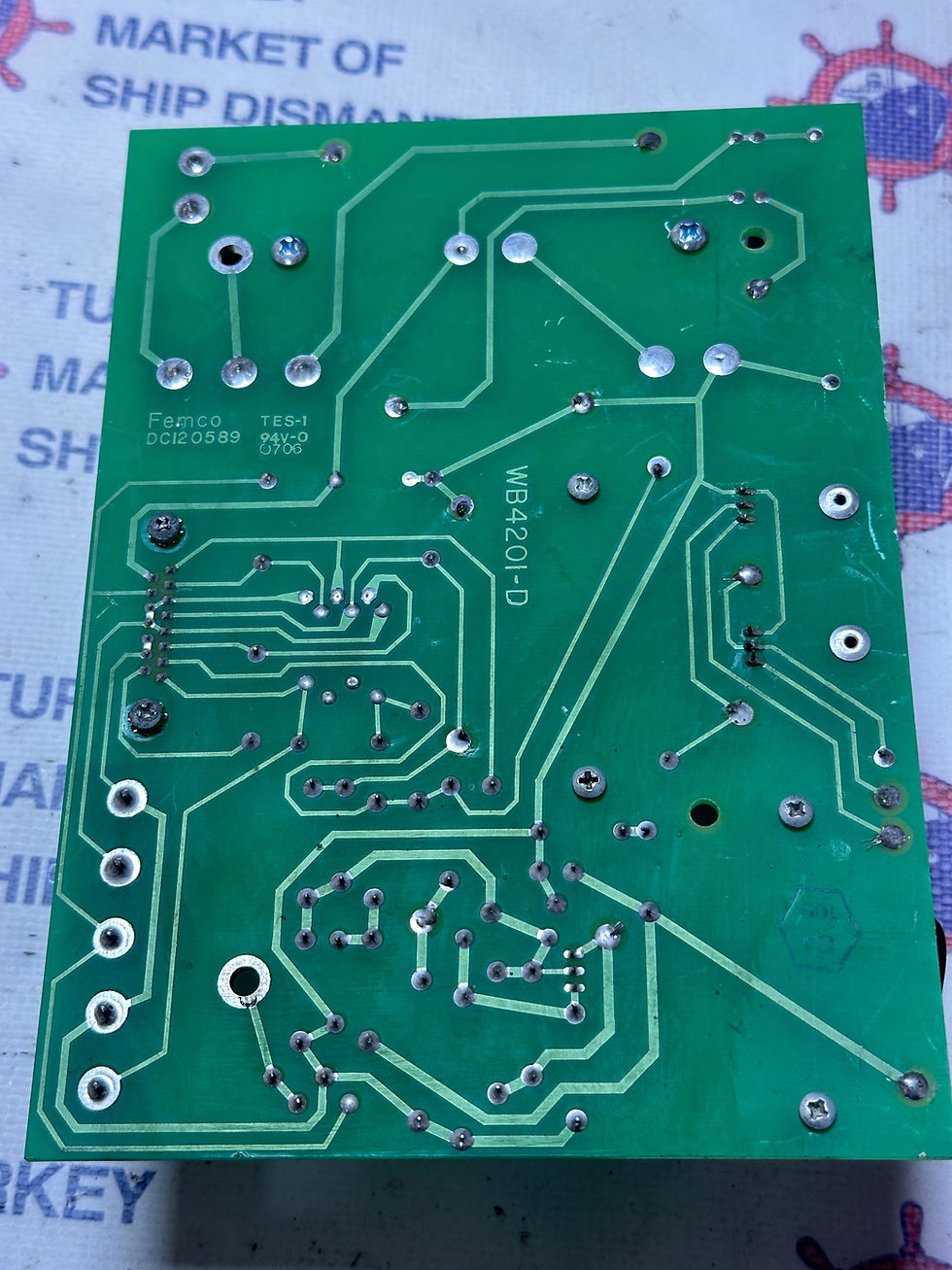 Küçük resim: FEMCO DCI20589 PCB CARD WB4201-D