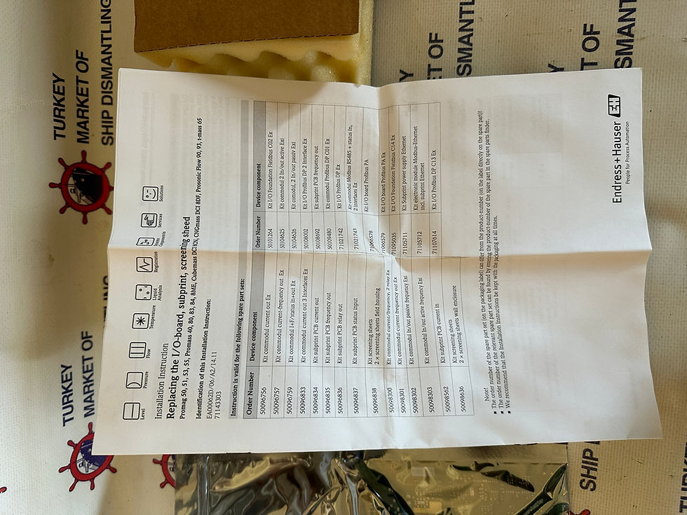 Küçük resim: Endress + Hauser Flowtec 319100-0200 C Board Module Card