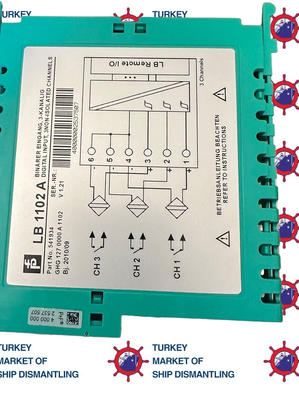 Küçük resim: PEPPERL-FUCHS LB 1102 A-541934 DIGITAL INPUT