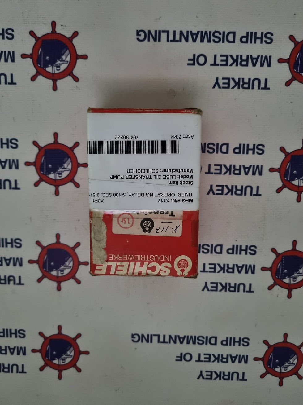 Küçük resim: SCHIELE ARN 2.409.550.02 TIMER RELAY VDE 0435 VDE 0110 * NEW NO BOX *