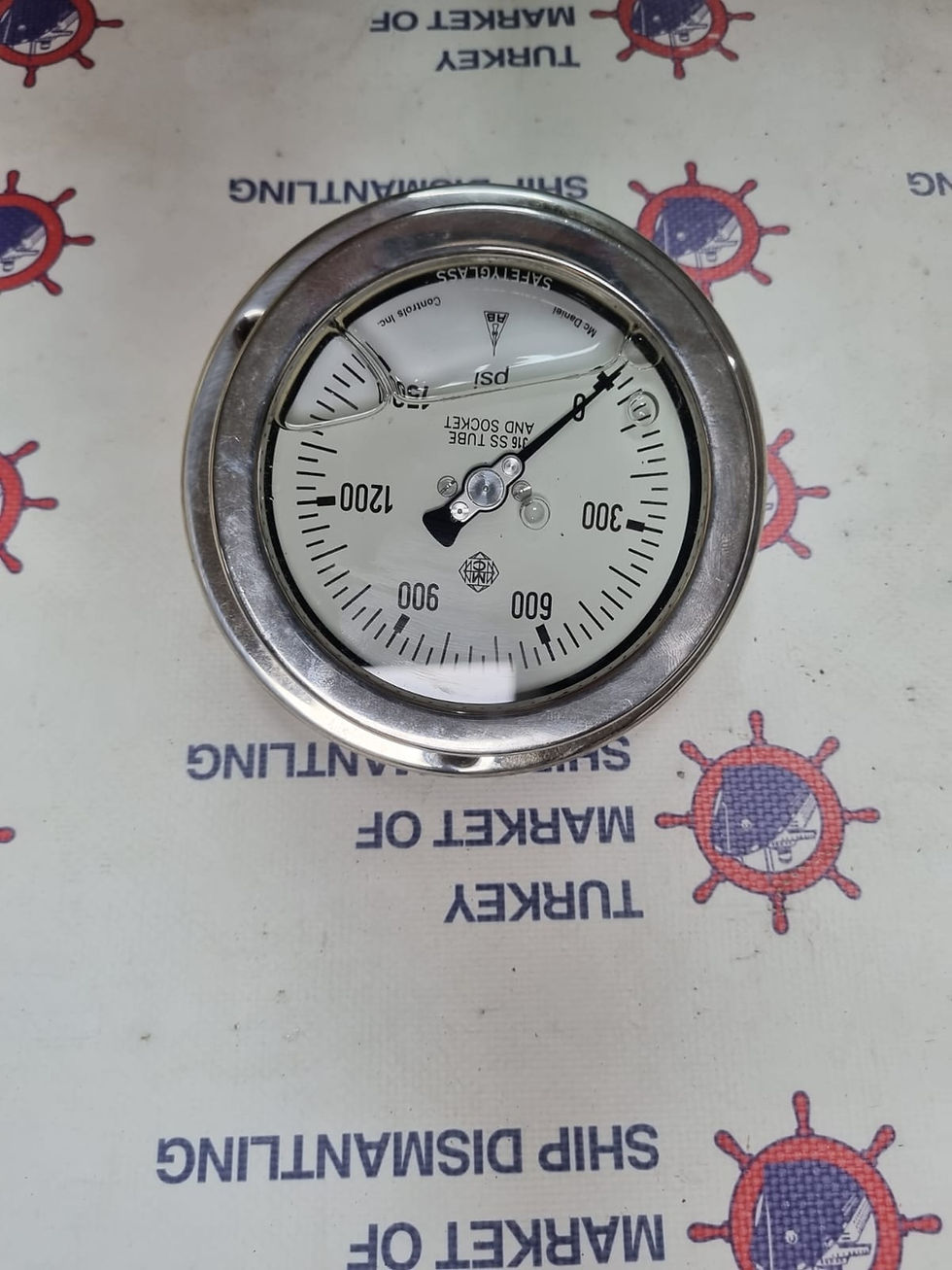 Küçük resim: McDaniel 4" All Stainless Steel Gauges