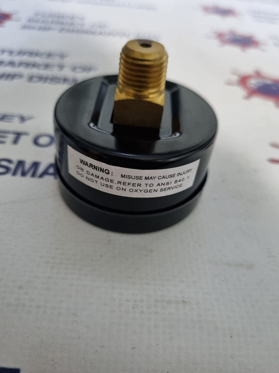 Küçük resim: 104502 | GAUGE, EXTERNAL, 1/4", 2" DIA INGERSOLL RAND GAUGE