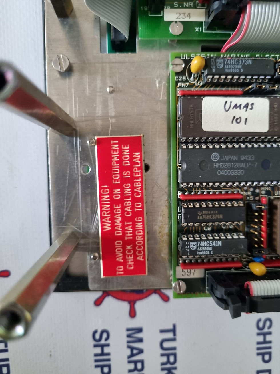 Küçük resim: ROLLS-ROYCE MARINE-ULSTEIN UMAS-E0 CONTROLLER ALARM PANEL