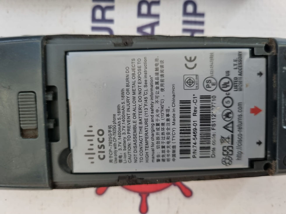 Thumbnail: CISCO CP-7925G UNIFIED WIRELESS IP PHONE