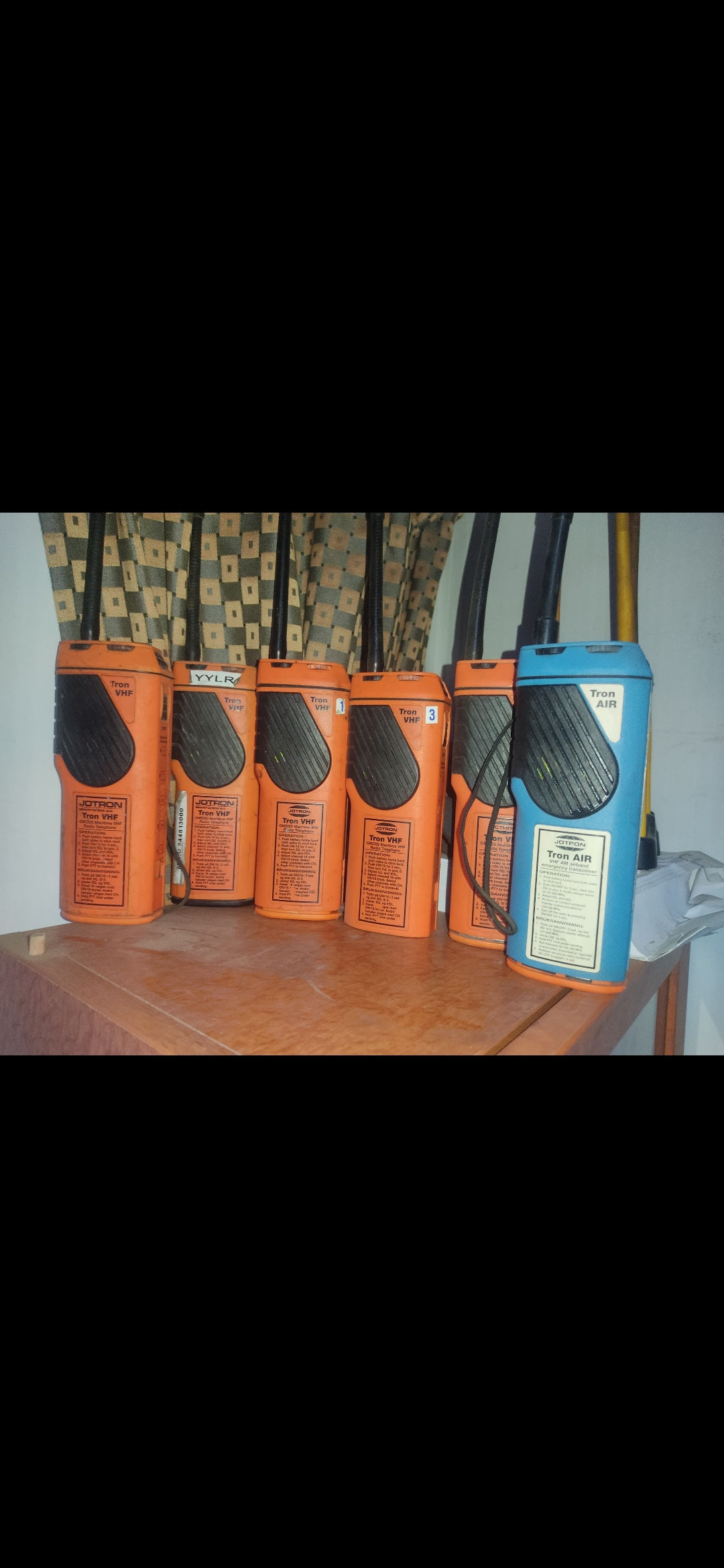 Jotron tron Vhf Gmdss El telsizi