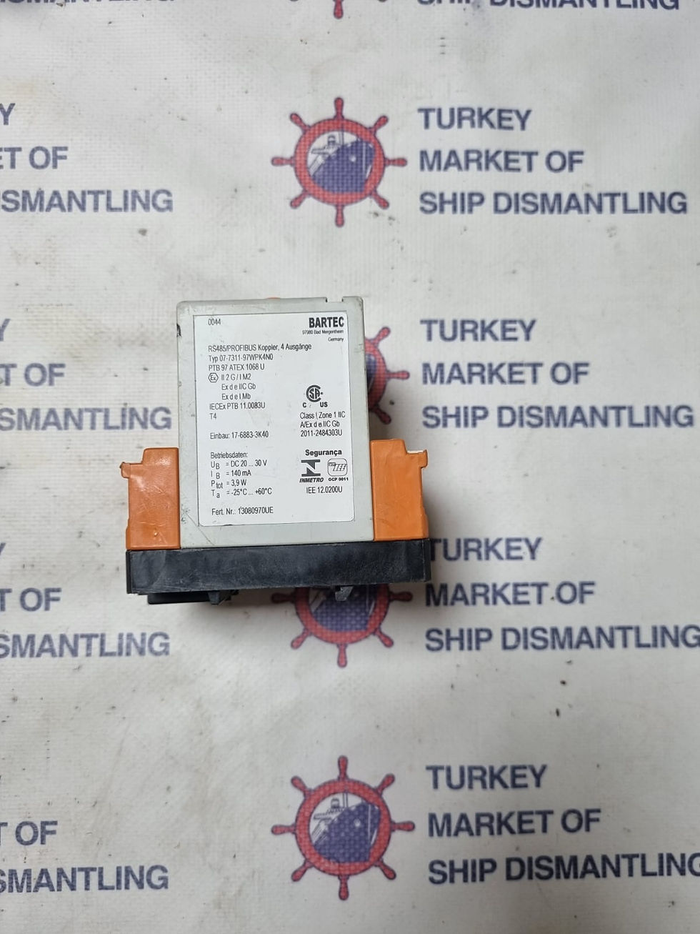 Küçük resim: BARTEC RS485/PROFIBUS LWL-RING-KOPPLER