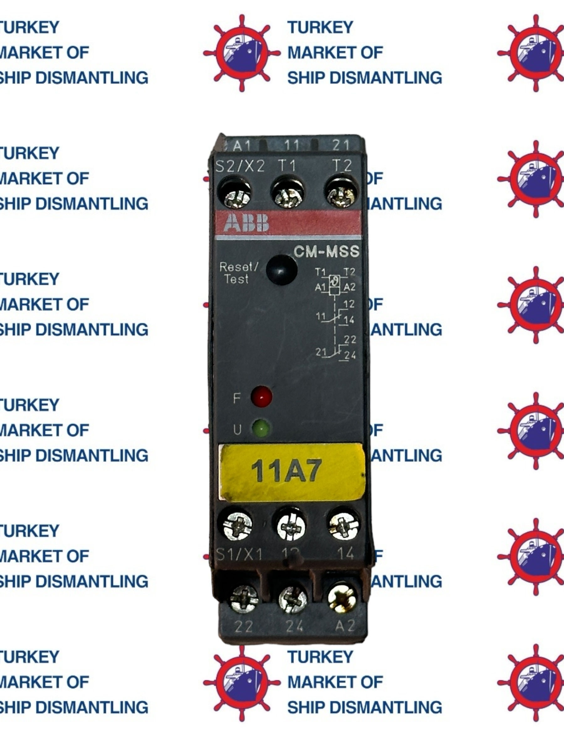 ABB CM-MSS Thermistor motor protection relay 5D